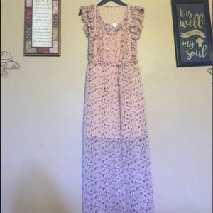 Cute thin long dress